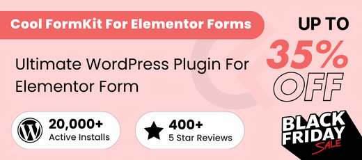 Cool FormKit For Elementor Forms