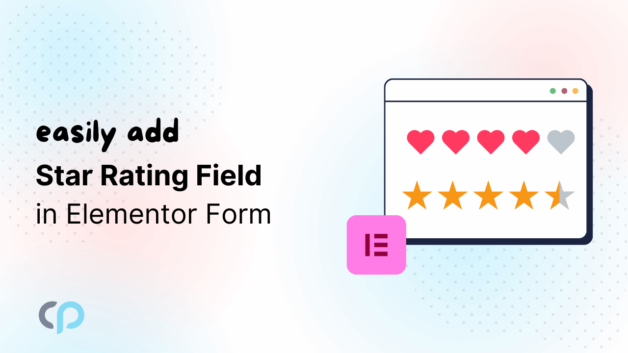 Rating Field Elementor Form Featured
