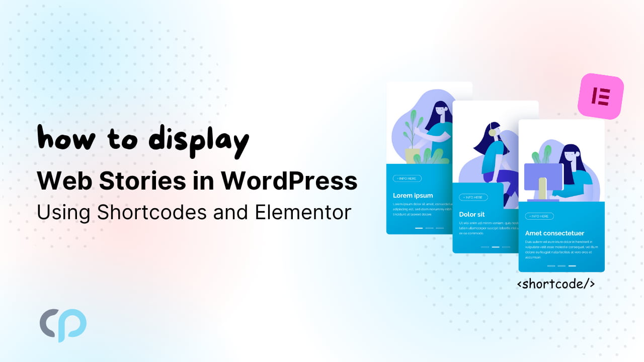 Web Stories Widgets For Elementor
